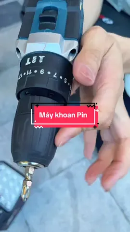 Máy khoan pin #thanhmai92 #maykhoan 