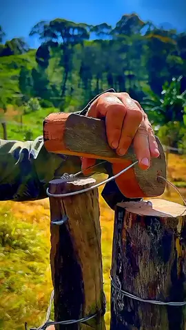 This farmer deserves an Oscar for this invention 😱💡#gate #rock #farm #tips #trick 