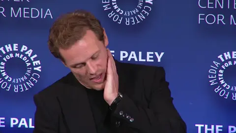 Sam Heughan reflects on reuniting with Caitríona Balfe in Outlander—after playing both younger and older than their real ages—and why the two always work better together. Watch the full PaleyFest conversation now on YouTube.