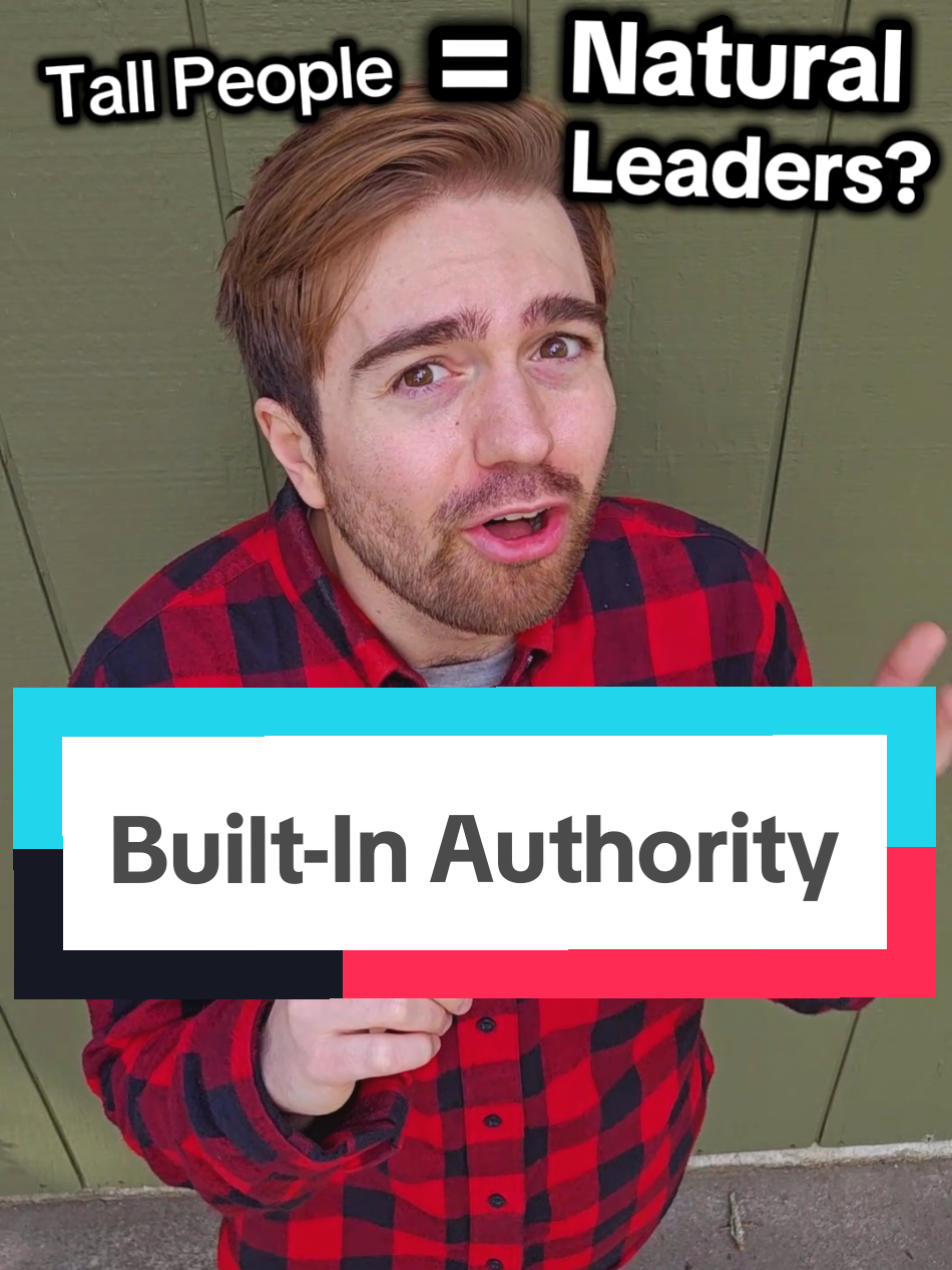 Why are tall people seen as natural leaders? It's not just a stereotype — it's a deeply ingrained part of how we recognize power and dominance. From body language to presence to voice, height plays a bigger role than we like to admit. We don't just look up to tall people... we follow them. #heightpill #lookism #shortmen #haloeffect  #heightism #chadletmaxxing 