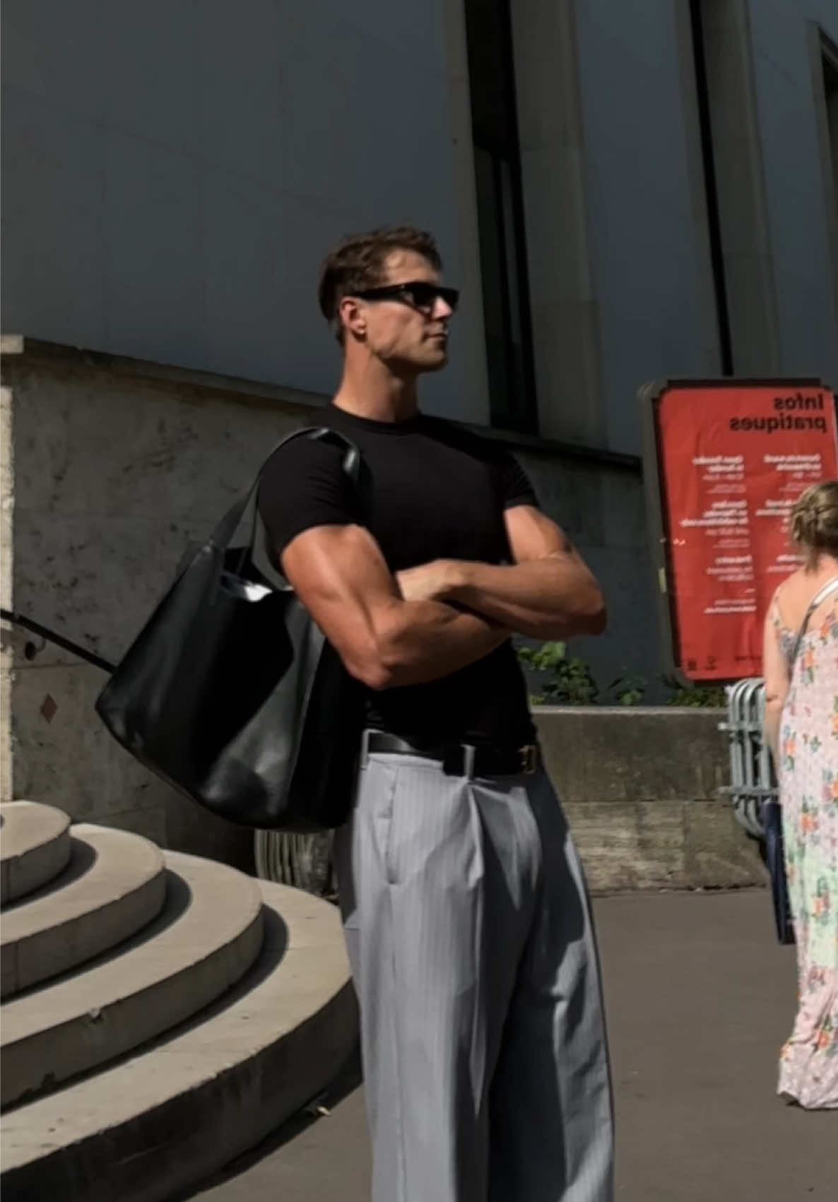 It’s hot out here in Paris man 