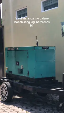 😄#fypシ #xyzbca #denyo #25es #genset_balap 