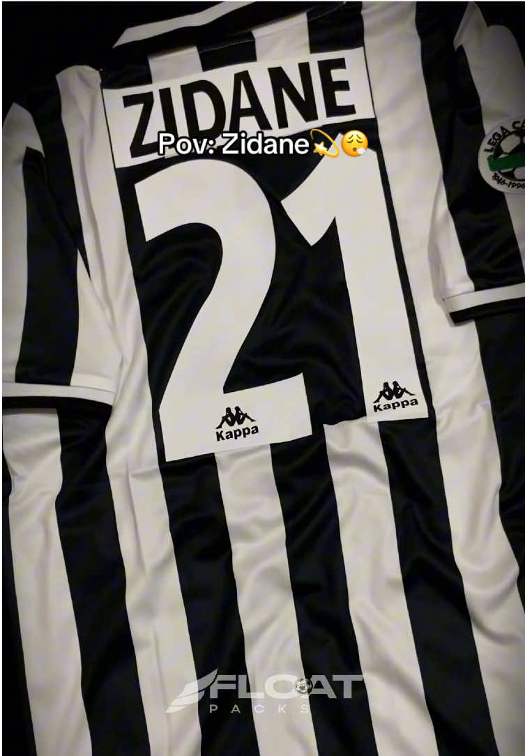 Zidane, o Zizou😮‍💨💫 Juventus Home 96/97 #camisasdetime #floatimports 