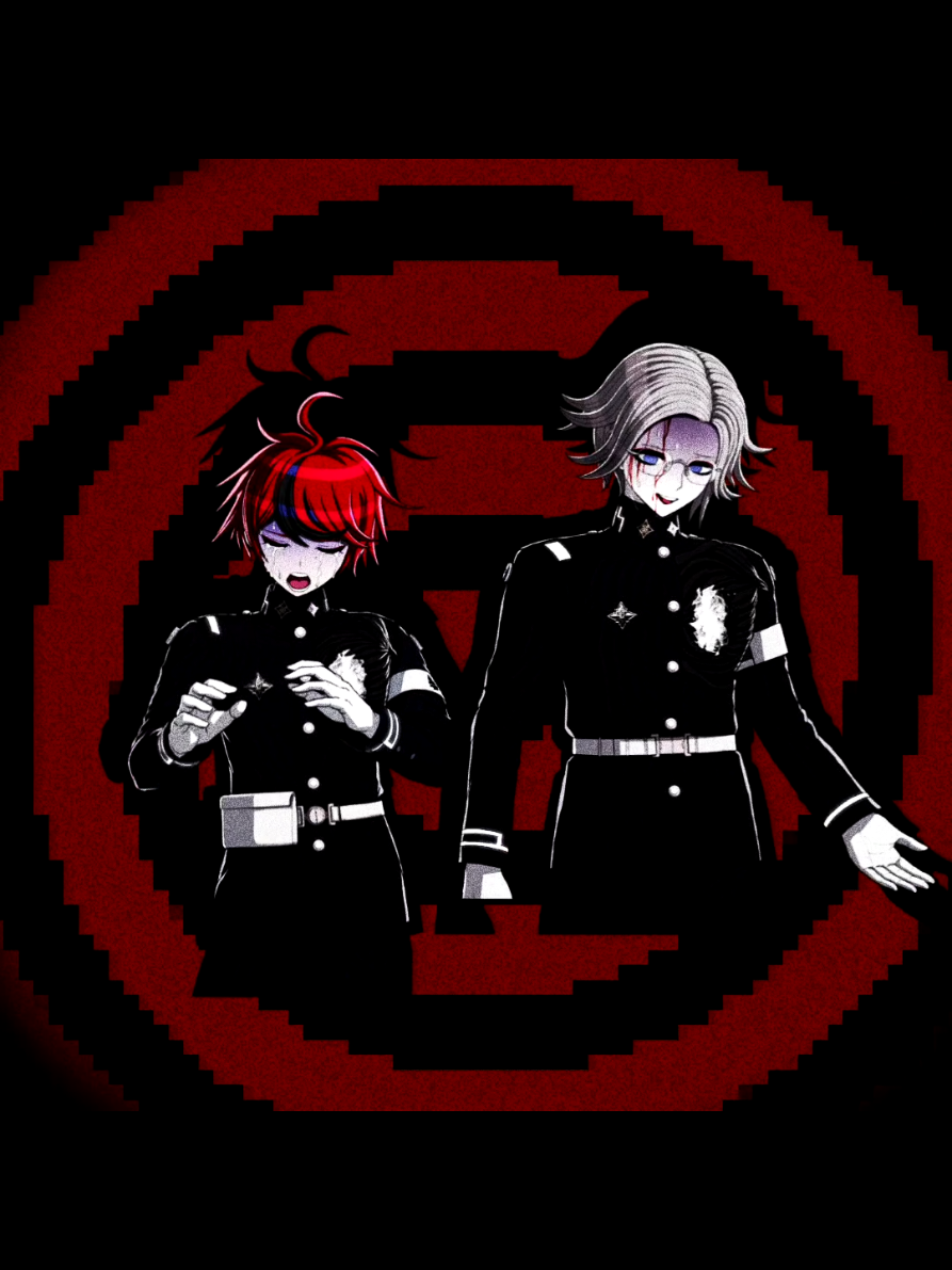 WHYS MY HB LOWKEY A HATER 😭😭  art by kaochuanyi9060, ayreun17, ccofffee_apk, yomorrii & xmmmmmm9 since the quality downgraded #hundredline #hundredlineedit #eitaku #eitakuedit #eitoaotsuki #takumisumino #danganronpa #danganronpaedit 