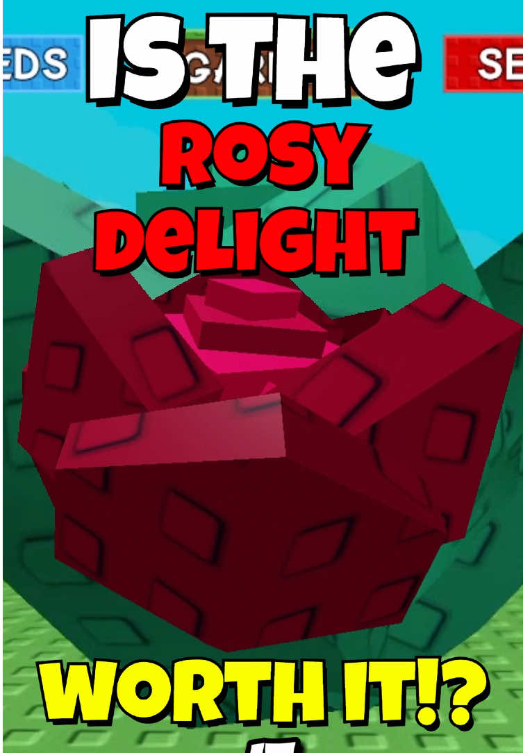 Is Rosy Delight WORTH IT?! 🌹#growagarden #roblox 