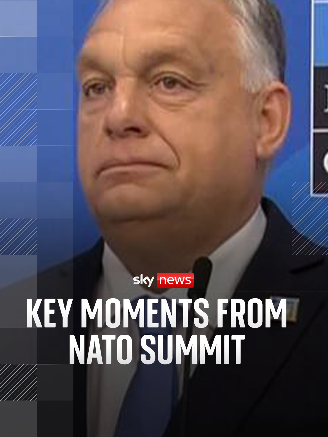 Sky News highlights the key moments from the #NATO summit in #TheHague