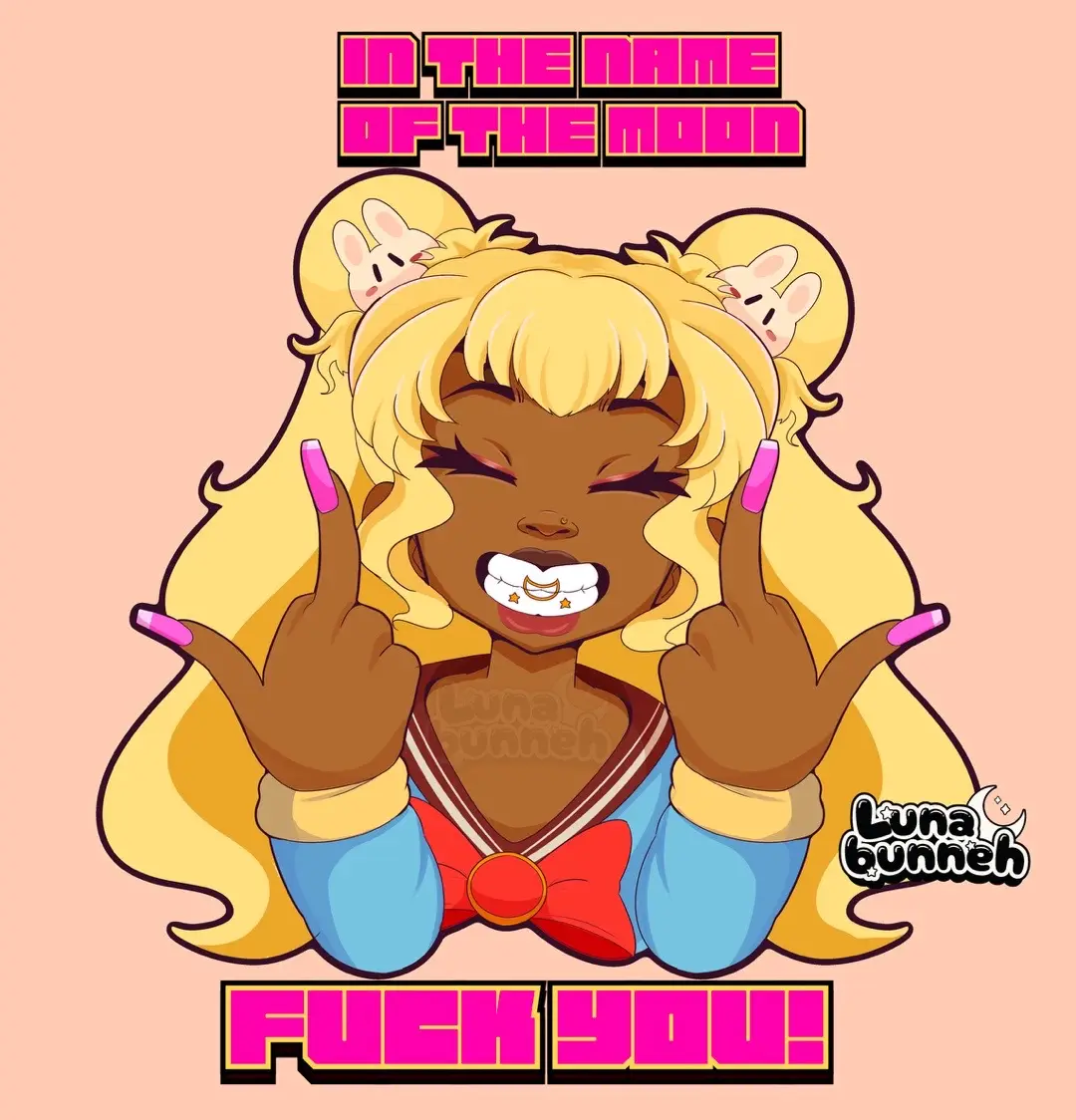 Thinking on it.. If one of these posts picks up i’ll do it. lol #stickers #sailormoon #artist #cosplayideas #blerdcon2026 #usagi #anime 