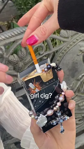 The cigs are a paid actor 