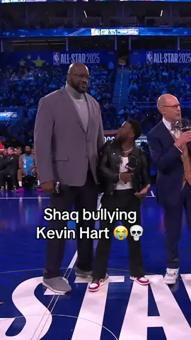 Shaq is too funny 😂😂 #NBA #basketball #nbabasketball #shaq #kevinhart #funny #fyp 