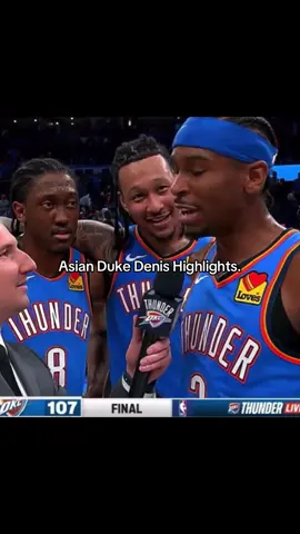 All joke, Jaylin Williams lowk clamped up Jokic #jaylinwilliams #funnynba #basketball #highlights #laugh #asiandukedennis #GodIsGood