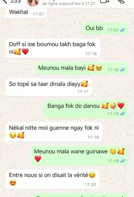 Doff thii yw bangua foke ni meunou mala bayi 🥰❤️#wallyseckofficiel 