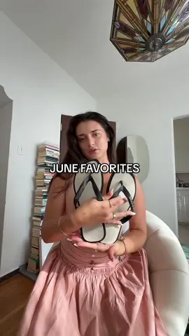 My favorite things — June edition 💘 Brands: @Havaianas @Fenty Beauty @One Sol @rhode skin @Coach @lemme @Shevoke Eyewear  #junefavorites #fyp #june #myfavorites 