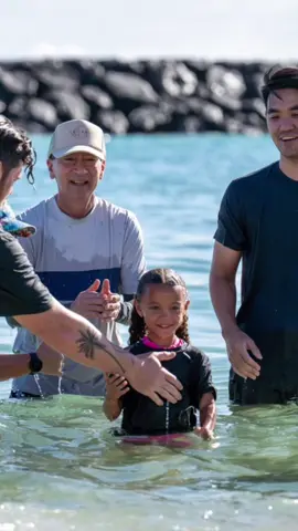 A few weeks ago, we participated in Baptize Hawaii (America). Zay got baptized for the first time and Nick and I re-dedicated our lives to Jesus as a family 🩵🩵 such a beautiful thing and so incredible to see all of the baptisms that went on around our whole country! #familyvlog #momanddaughter #Vlog 
