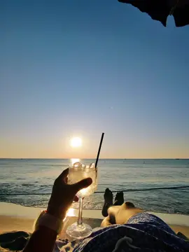 #sunset #sicily #sea #Summer #gin #gintonic 