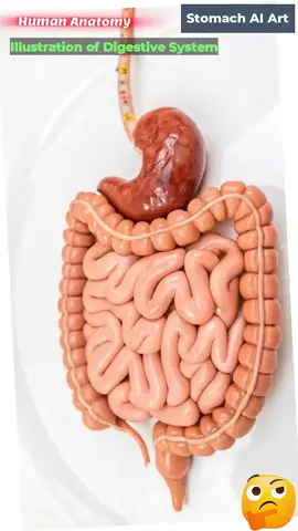 Animation of Digestive System | Stomach AI Art | 141#HumanAnatomy #digestivesystem #stomach #guthealth 