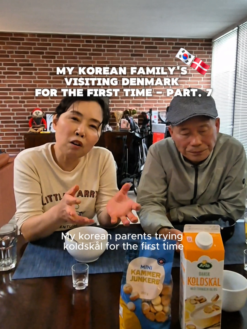 I love koldskål SÅ much and wanted to make sure that my parents try this amazing danish summer dessert 🍋 and... turned out to be successful! 🇰🇷 My Korean Family is Visiting Denmark For The First Time | Part. 7 🇩🇰 My Korean parents trying koldskål for the first time Follow for more Korean fam in Denmark series! . . . #denmark #danmark #dansktiktok #danmarktiktok  #koreanparents #asianparents #koreansk #koreaner #koreanindenmark #koreanlivingindenmark #aarhus #koldskål #kammerjunker #koreangirl #danishsummer  #summerdessert  #danishfood #danskmad #danishdessert