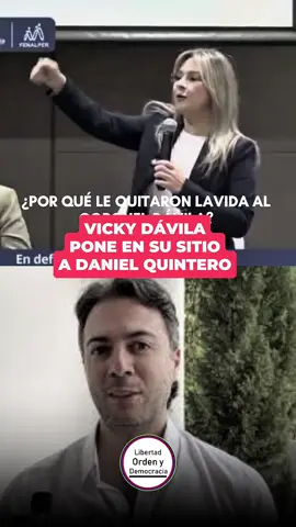 Necesitamos candidatos con carácter para exponer a todos los bandidos que trabajaron con el gobierno de Gustavo Petro.   Hoy Vicky pone en su sitio a Daniel Quintero, que como alcalde se robó la ciudad de Medellín y hoy con cinismo señala y difama a sus contenedores. 