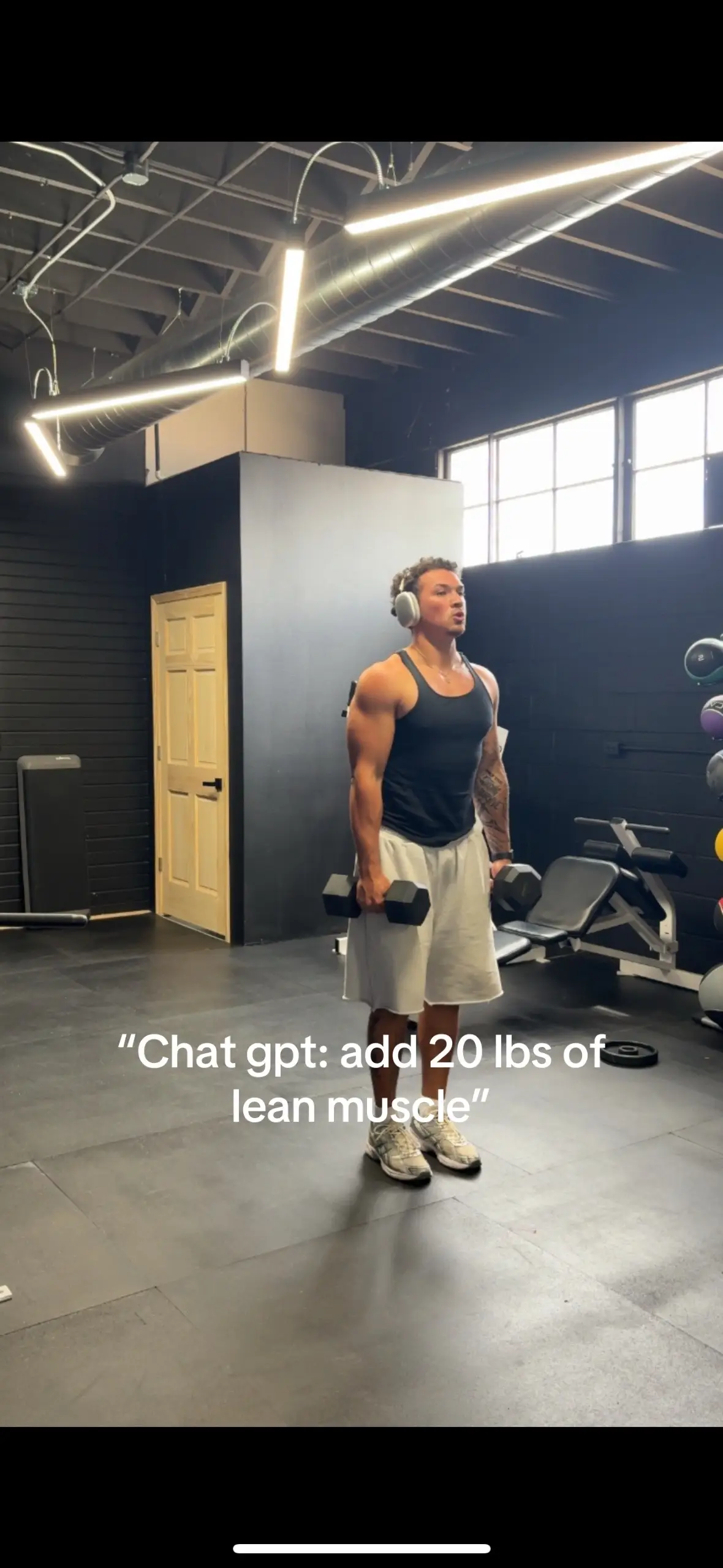 What y’all think? 😅 #fyp #gym #content #chatgpt 