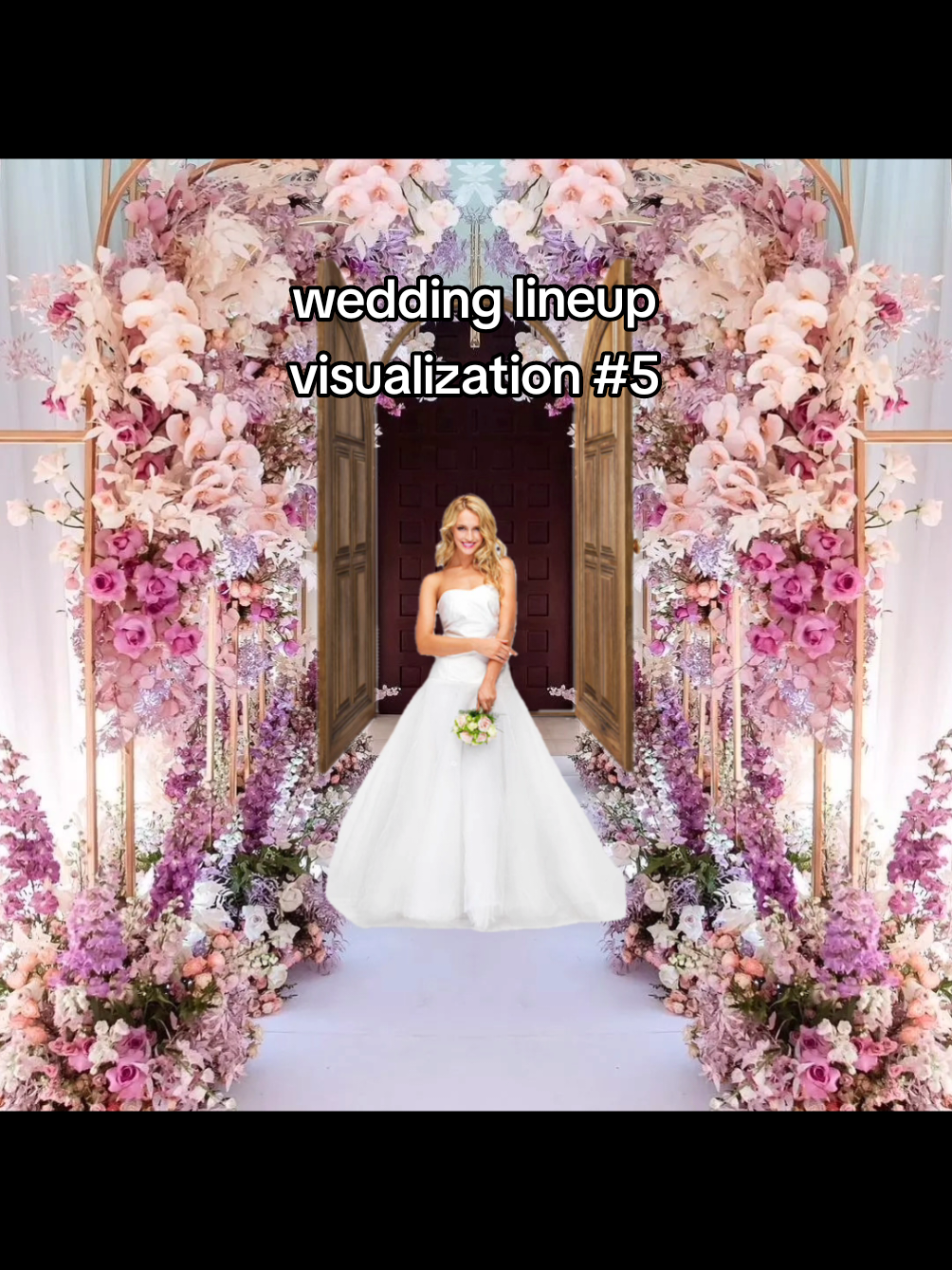 Replying to @g59mia i feel like the groom might get too excited by this song choice @S.C #weddinglineup #weddingentrance #bridesmaids #wedding #cbat #fyp 