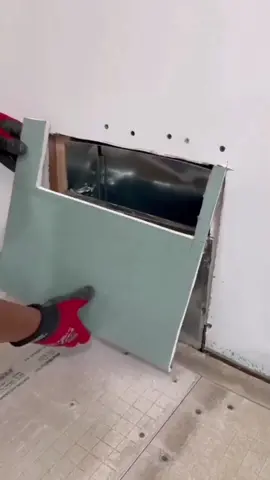 drywall work idea 😱 #drywall #construction #work #idea #foryou #fyp #viral #satisfying #asmr 