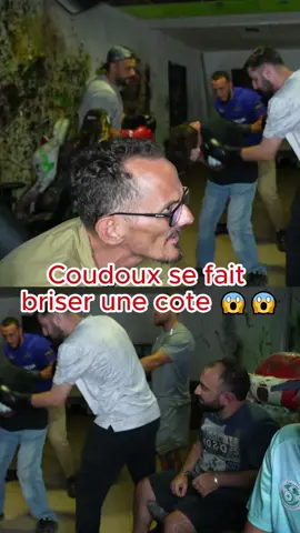 Coudoux se fait briser une cote 😱😱#jeanpormanove #jeanpormanoveclip #jeanpormanoverage #safine #narutovie #coudoux
