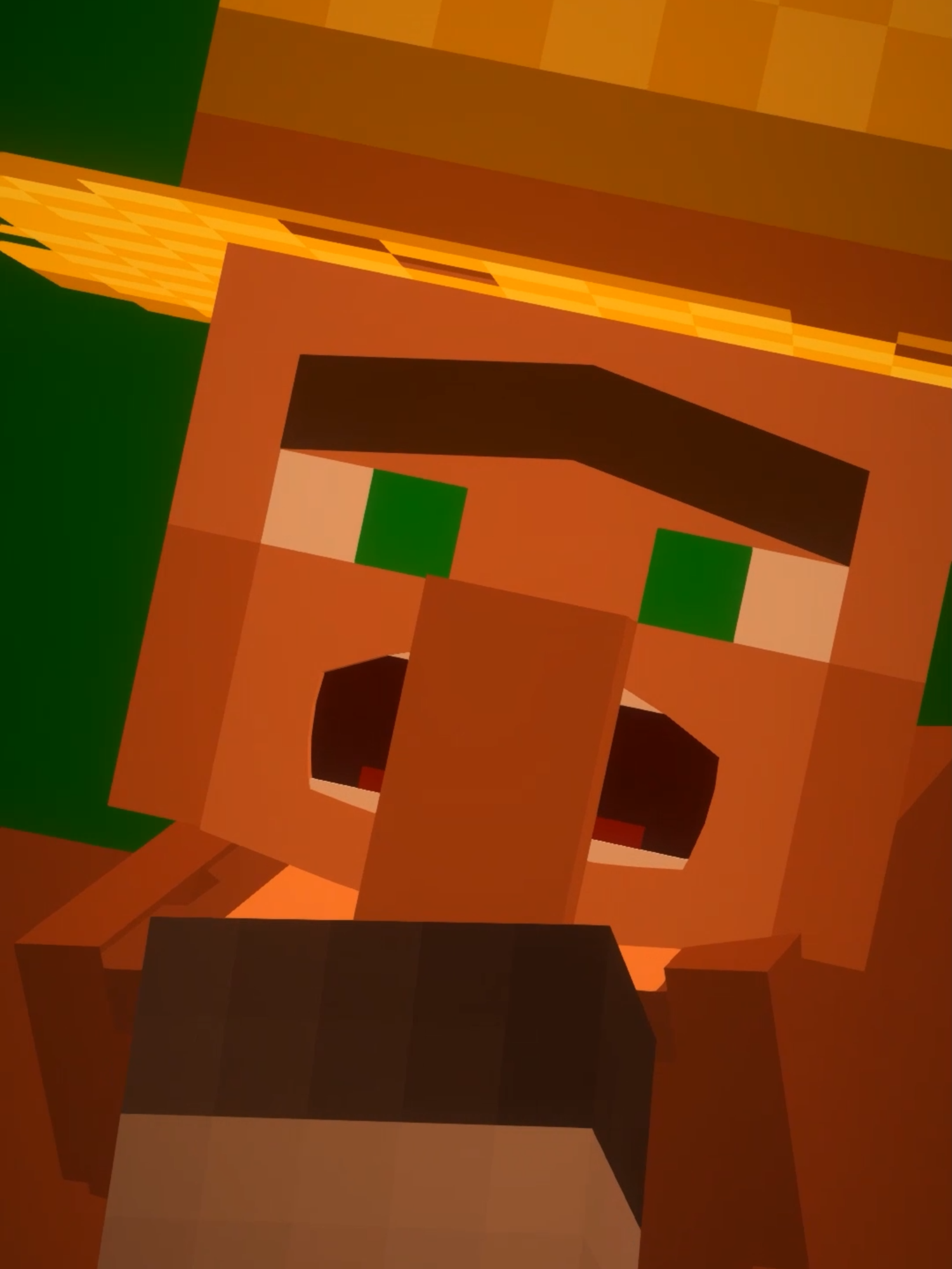 MINECRAFT - LAVA CHICKEN MUSIC DISC but Animated (with mods) #Minecraft #bbsmod #nioum #machinima #2025 #shorts #animation #meme #villager #disc #lavachicken #aminecraftmovie #minecraftmovie