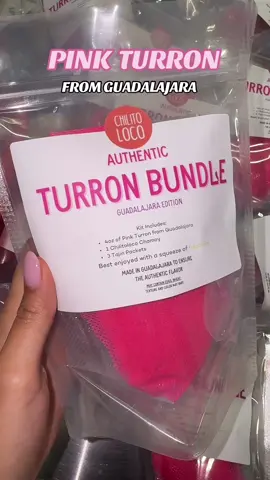 Pink turron now on TIKTOK SHOP! The ORIGINAL from Guadalajara!! #turron #pinkturron #turrondeguadalajara #turrones #turronrosa #laffytaffy # 