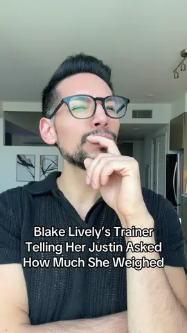 How I imagine #BlakeLively’s trainer relayed his convo with #JustinBaldoni about how much she weighs for the lifting scene in #ItEndsWithUs 🤪