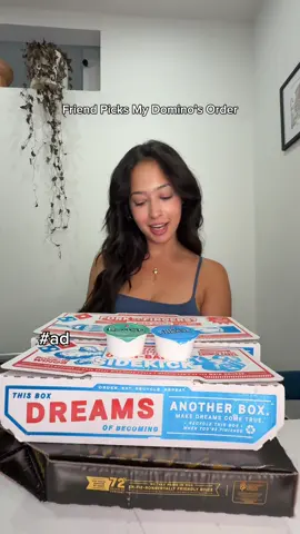 #ad a solid @Domino’s order #dominoscreatorcollective 