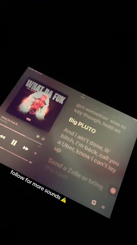What Da Fuk- Pluto  #applemusic #greenscreenvideo #lyrics #goviral #followers➕ #fypppppppppppppp 