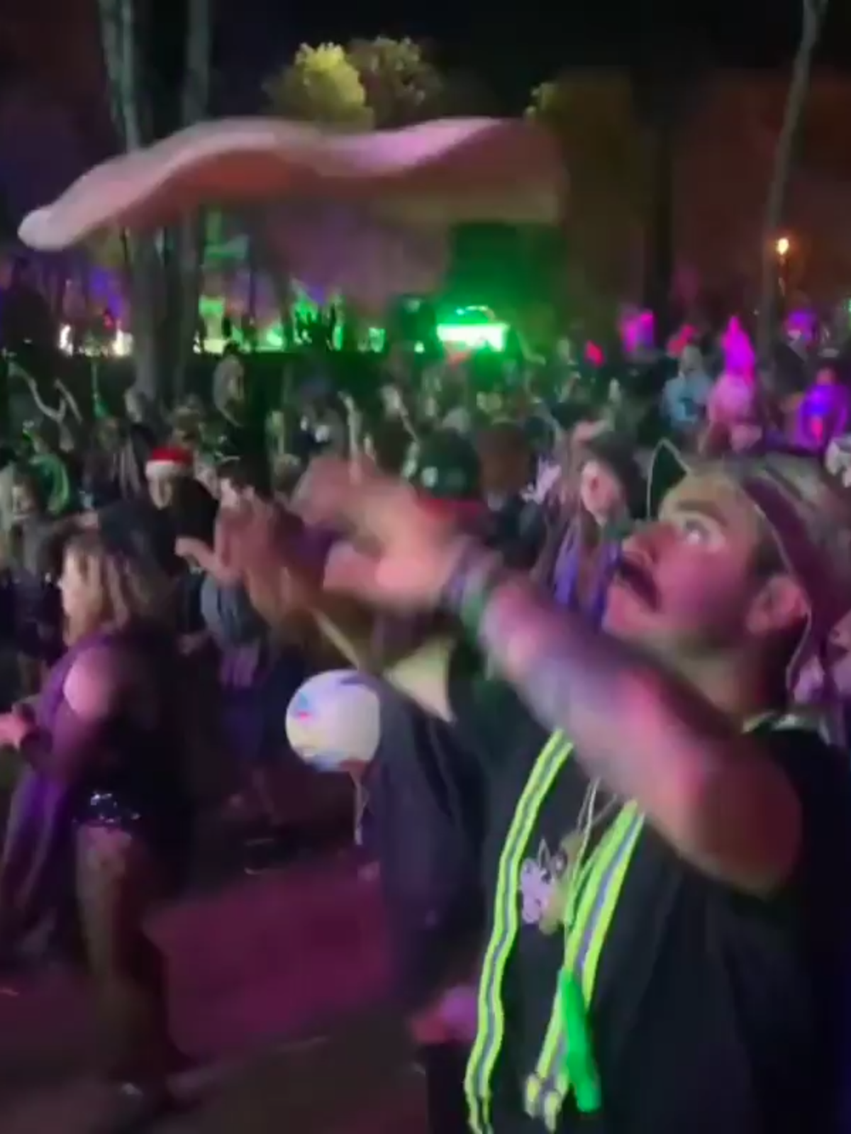 Bro was tossing Pizza dough in the middle of the party #summervibes #summer2025 #Summer #tiktok #foryoupage #foryou #blowthisup #fypシ゚viral #fypシ #goviral #dudessupportingdudes #dadsoftiktok #dad