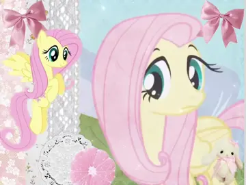 Fluttershy! °❀⋆.ೃ࿔*:･ #fluttershy #mlp #mylittlepony #mlpedit #aesthetic #pinterest #moodboard #fluttershymlp #equestria 