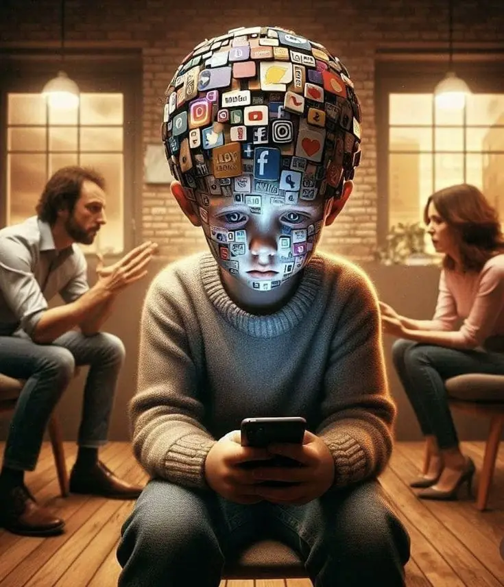 #socialmedia #fyp #creatorsearchinsights @Punisher  📱 Social media impact: people social media takes their mind 