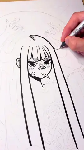 Linework ⭐️ . . #illustration #draw #fyp #sketch #art 
