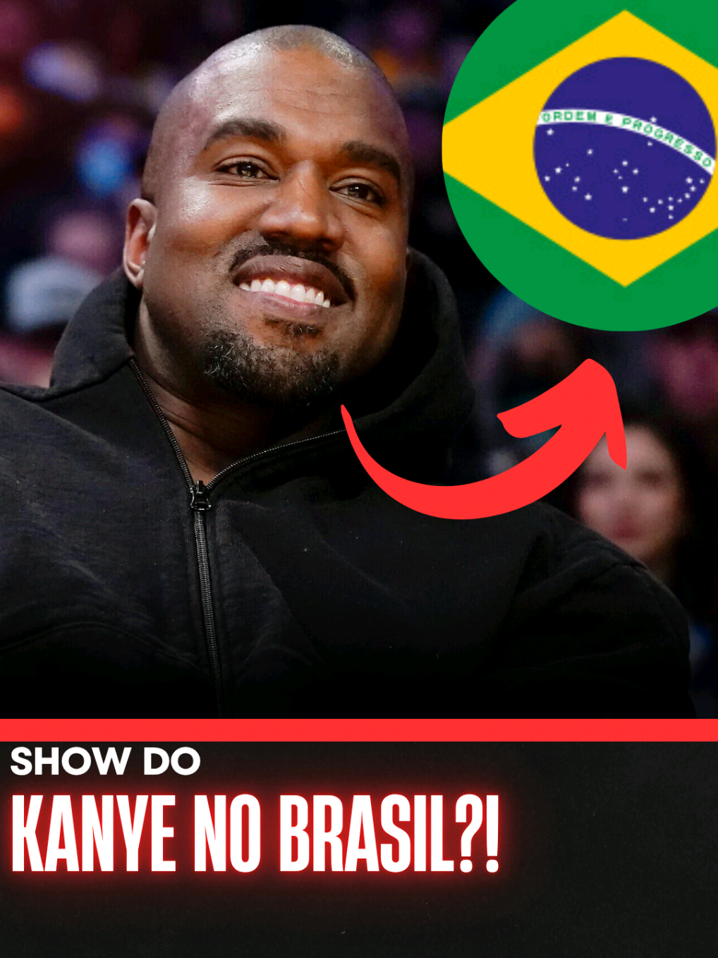 Ye no Brasil? #kanyewest #brasil #leodias #cena2k 
