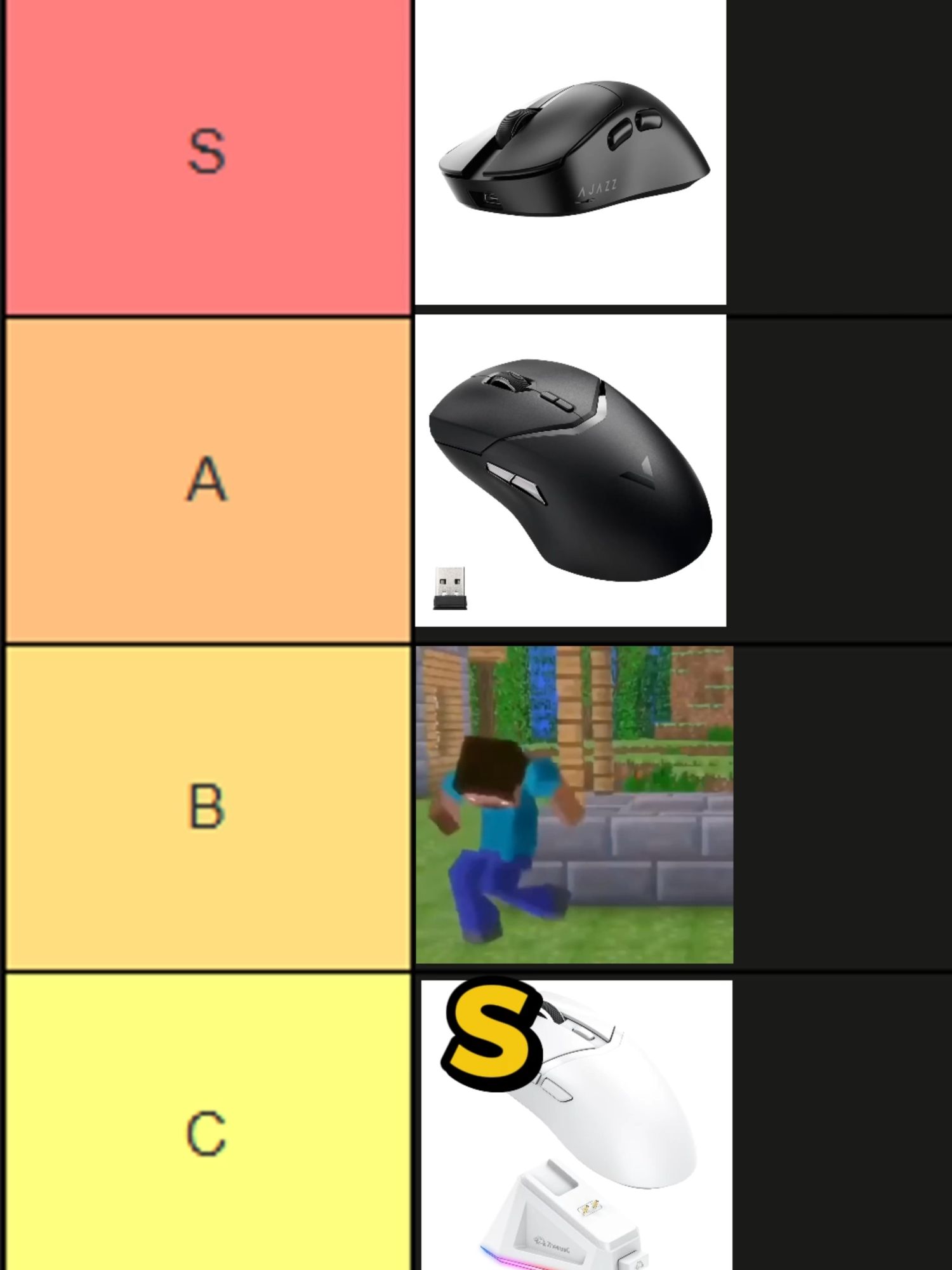 O MELHOR mouse GAMER de 2025 (tierlist)   #mouse #gamer #gaming