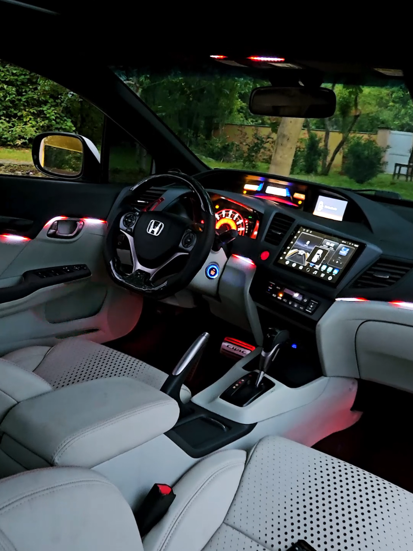 Recomendo.... #led #painel #RGB #carro #civic #g9 