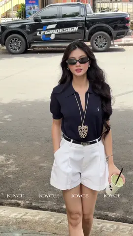 Chiếc áo Best Seller 2 năm nhà Joyce chưa bao giờ hạ nhiệt #polo #basic #outfit #dailyvlog #viral 
