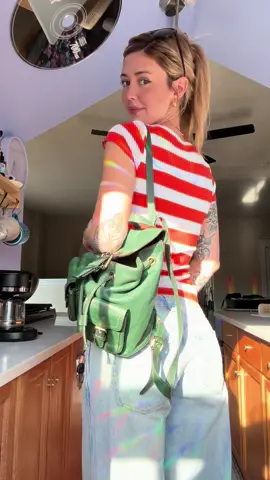 me and my green backpack vs the world #forfunsies #OOTD #tattoos 