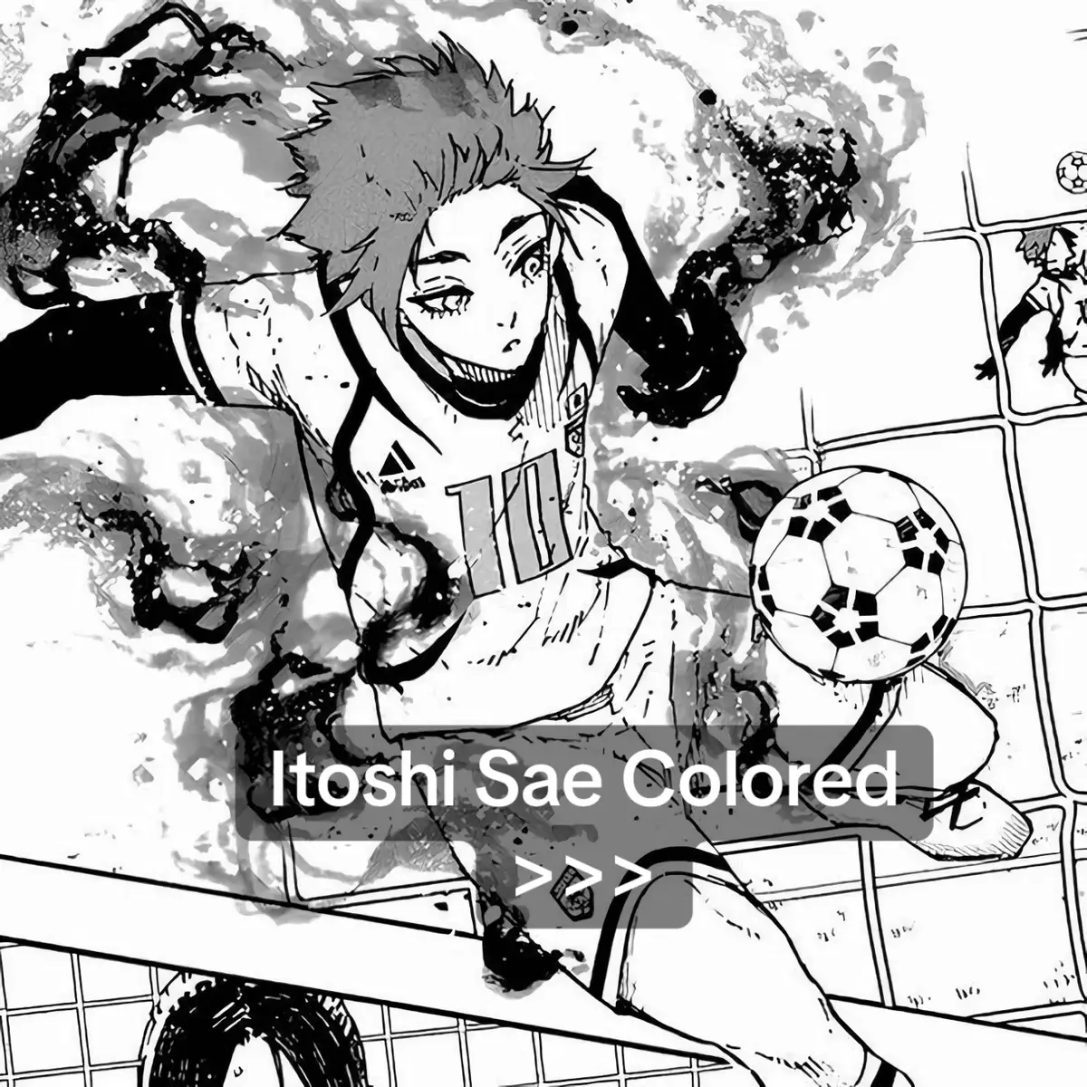 I just wanted to color 😋 #bluelock#bluelockedit#bluelockeditmanga#bllk#bluelockmanga#itoshisae 