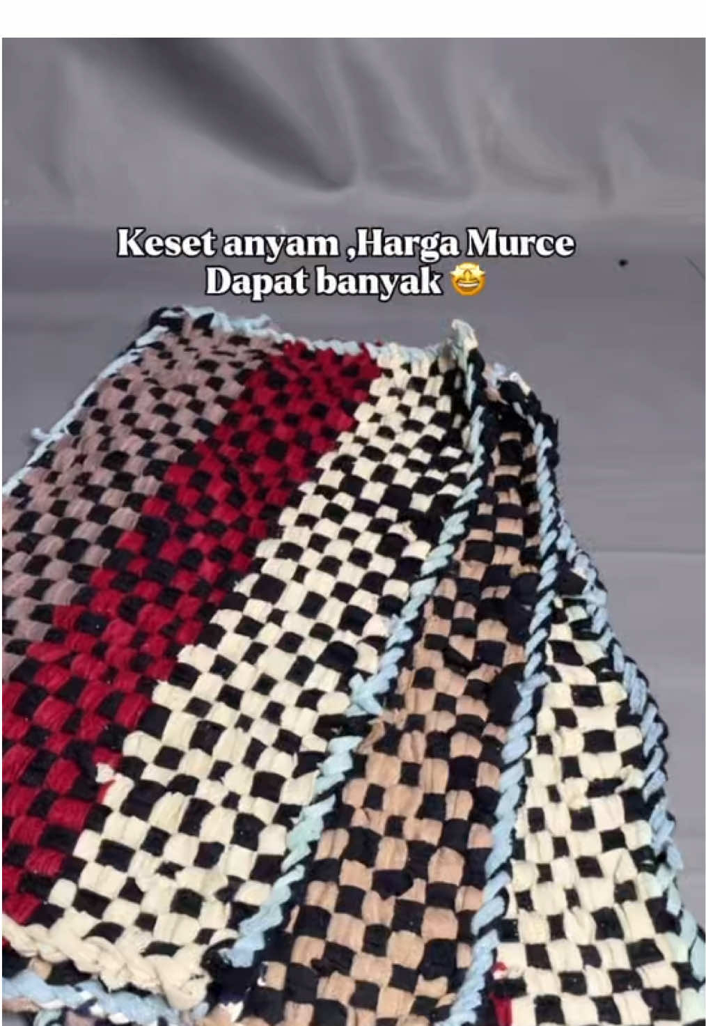 Yang lagi butuhhhh keset harus checkout ini si hargaaa murce udah dpt 5 keset bahan tebal dan lebar juga ✨🫶🏻 #rekomendasi #kesetanyam #kesetmurah #kesetdapur #fyppp 