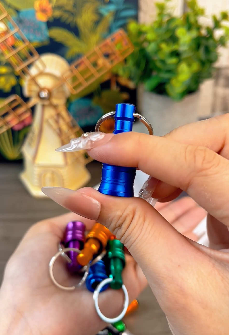 This Bit holder key chain is awesome to keep rour bits organized #bitholder #keychain #toolsofthetrade #work #tiktokshop #fyp #fypシ #foryoupage