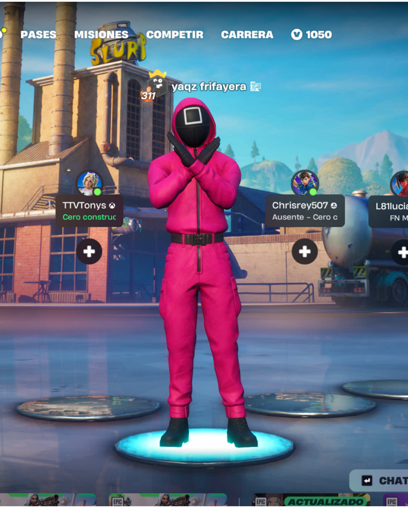 Si había alguien 😭 #twitchstreamer #clipstwitch #fornite #squidgamexfortnite #juegosdelcalamar #squidgame