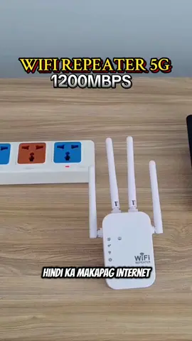 Boost your Wi-Fi coverage with this powerful 2.4G/5G dual-band extender/repeater! Enjoy seamless streaming and browsing with speeds up to 1200Mbps. Eliminate dead zones and extend your network's reach for reliable connectivity throughout your home or office. Easy setup and installation make it perfect for users of all technical levels. #WiFiExtender #WiFiRepeater #MeshWiFi #HomeNetwork #FastWiFi #WirelessNetworking #TechGadgets #SmartHome #InternetBooster #WiFiUpgrade 