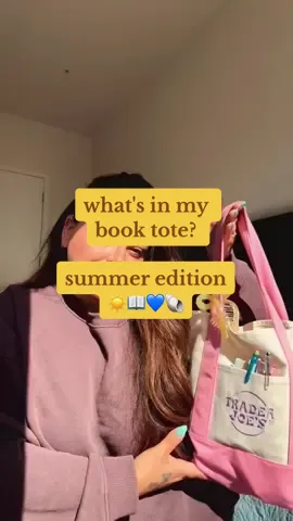 the essentials all summer long! ☀️📖💙🐚 #booktote #books #bookish #BookTok #summertote #whatsinmybag #whatsinmytotebag 