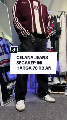 Sayang banget stock nya gk banyak, celana jeans secakep ini cmn 70 rb an #celanajeans #celanapria #celanapanjang #celanadenim #celanamurah #celanagombrong 