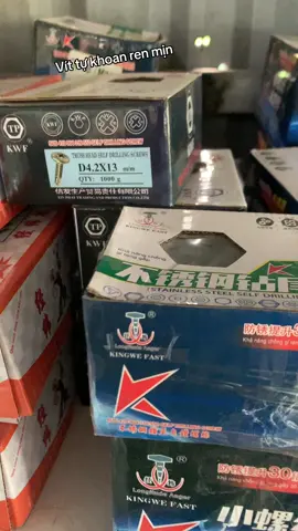 Vít tự khoan ren mịn 3cm 2 cm #xuhuong #phukien #nhomkinh #noithat #vit #nguyenhang