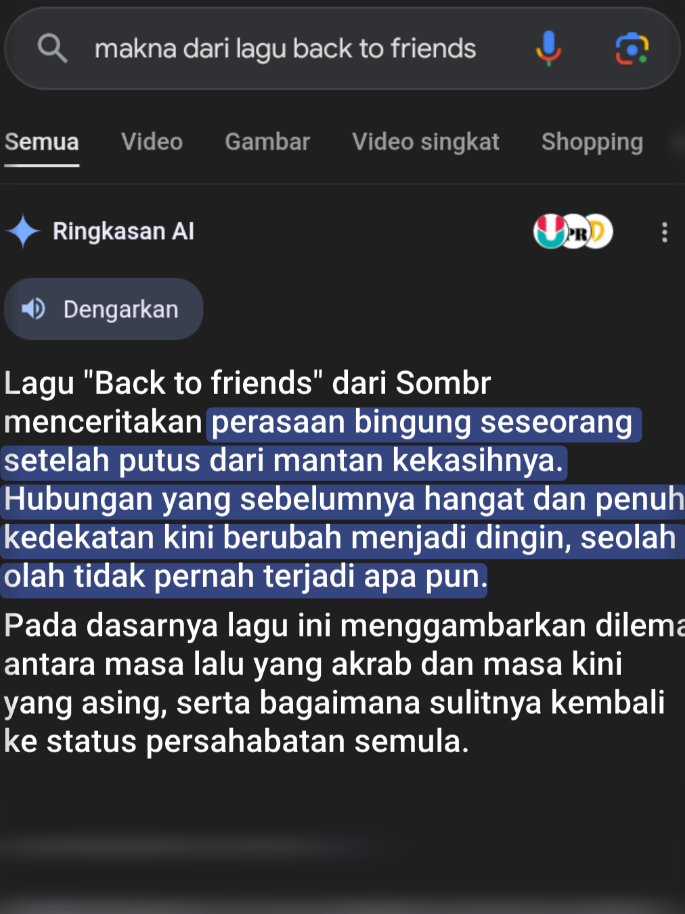 bagian68 | Back To Friends🥀.                    Masa lalu yang akrab  masa kini yang asing🥀 #songs #lyrics #liriklagu #backtofriends #xyzbca 