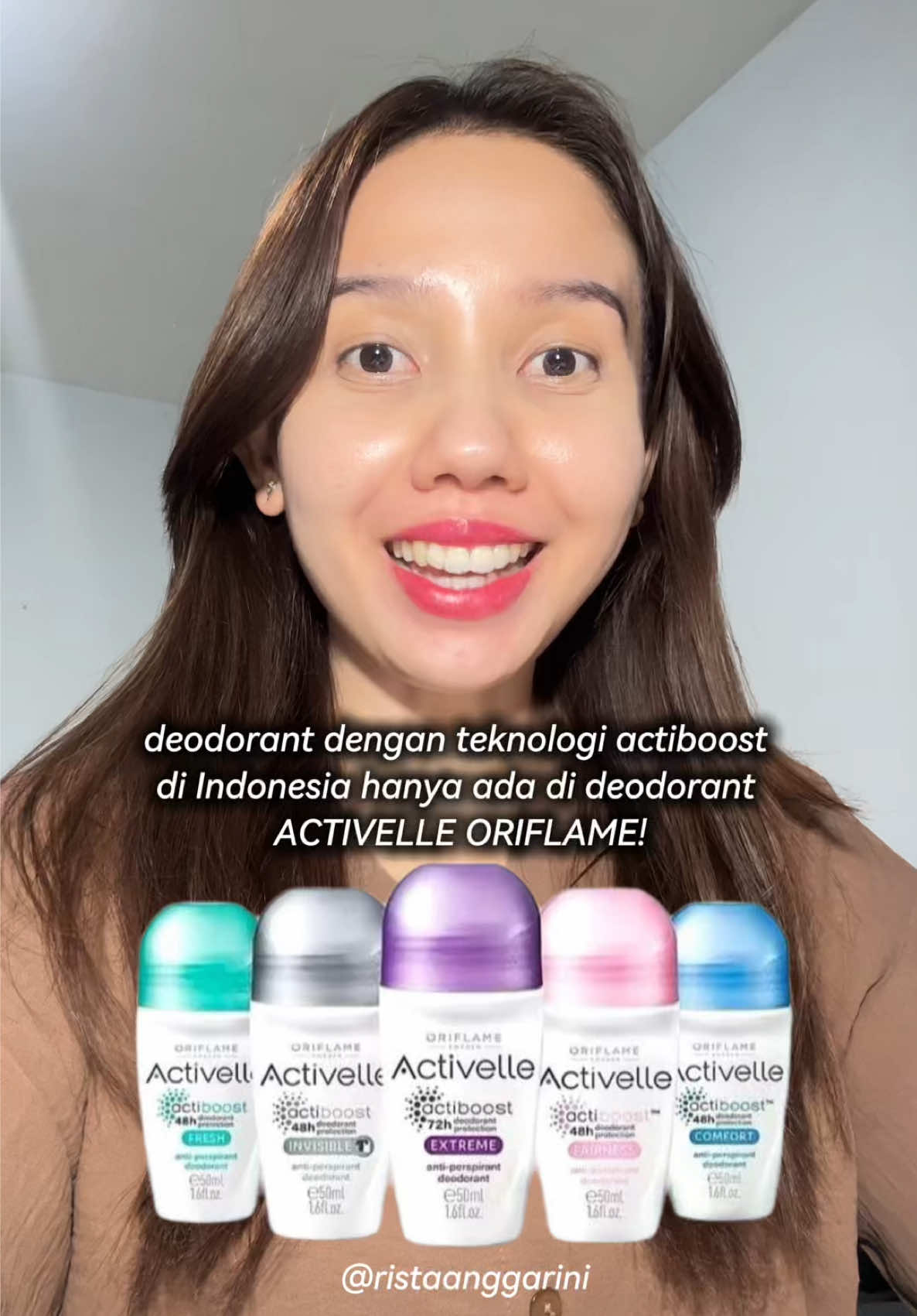ternyata deodorant dengan teknologi actiboost di Indonesia hanya ada di deodorant activelle oriflame! bahkan kalau ketik di google deodorant actiboost, yang keluar ya cuma activelle oriflame! 🤩🤩 emang apa sih teknologi ActiBoost? 🤔  #oriflame #oriflamebali #memberoriflame #brandpartneroriflame #oriflameindonesia #selleroriflame #reselleroriflame 