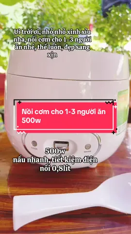 Nồi cơm cho nhà 1-3 người ăn đây ạ#xuhuong #noicomdienmini #mishio #xuhuongtiktok #